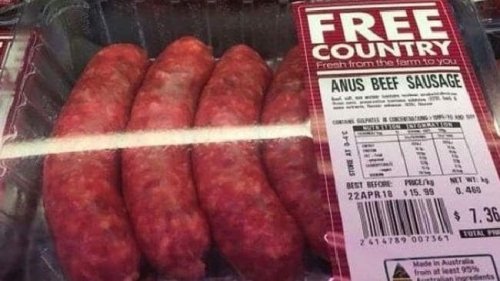 Anus Beef Sausage