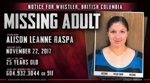 Alison Raspa Missing