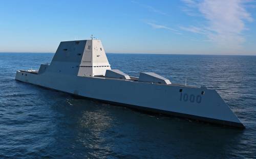 Zumwalt - Us Navy Destroyer
