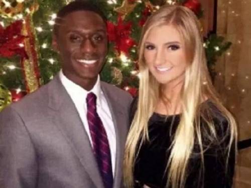 Blonde Girl With Black Guy