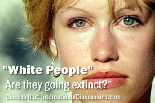 White People Going Extinct?