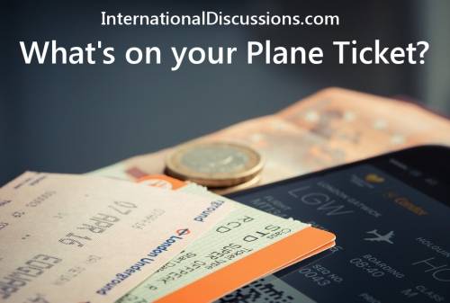 Plane Tickets