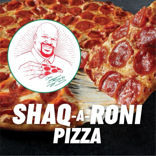 Shaq-a-roni Pizza
