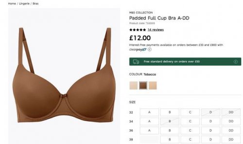 Marks & Spencer Racist Bra?