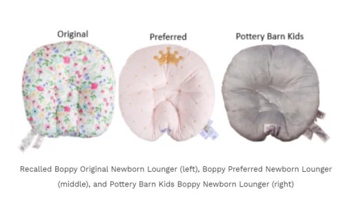 Boppy Baby Pillow Recall