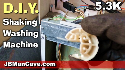 Shaking Washing Machine Diy