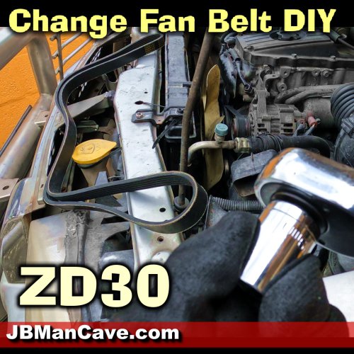 DIY ZD30 Fan Belt Change