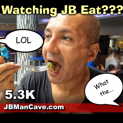 Seeing JB Eat?