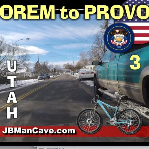 Bike Riding From Orem To Provo Utah