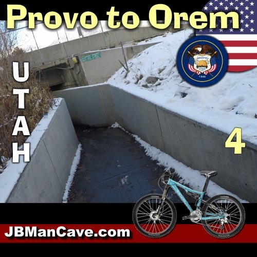 Winter Cycling Provo To Orem In Utah