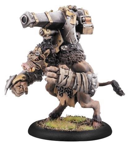 Hordes: Minions Gun Boar Farrow Light Warbeast Plastic Miniature