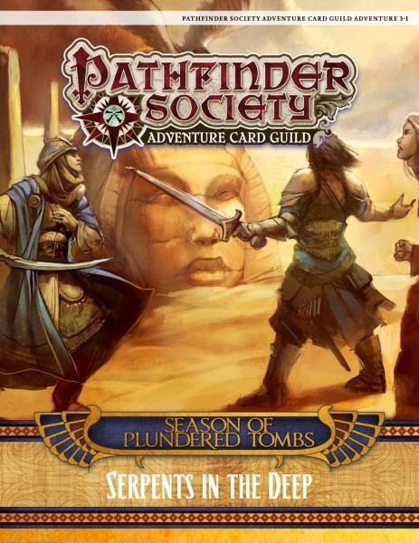 Pathfinder Adventure Card Guild Adventure - Serpents In The De