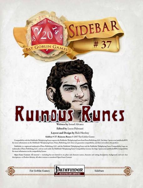 Sidebar #37 - Ruinous Runes