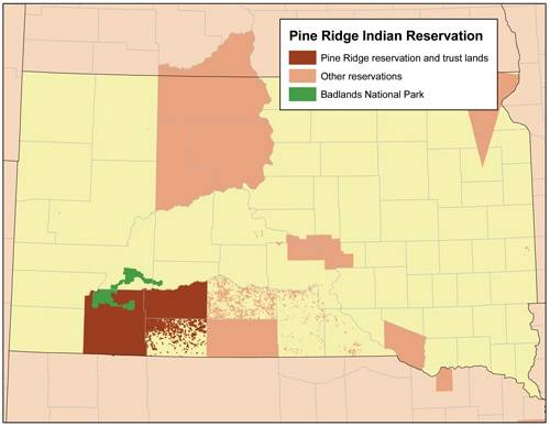 Pine Ridge Native American Reservation