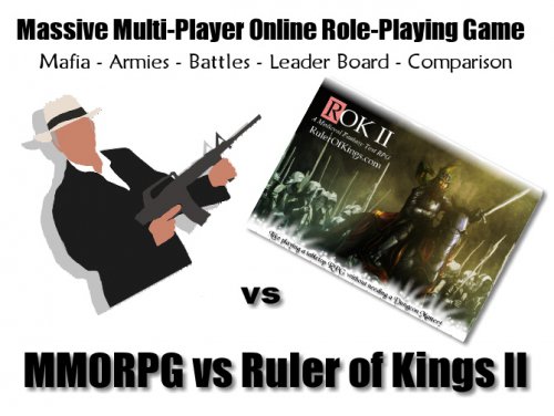 Text Based MMORPG vs Ruler Of Kings II