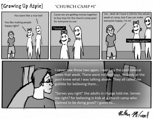 Growing Up Aspie Comics By Nathan McConnell