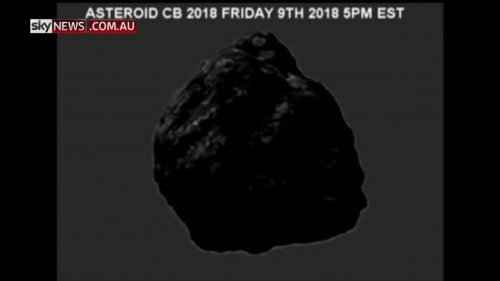 Asteroid 2018 Ge3