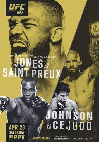 UFC 197: Jones vs Saint Preux