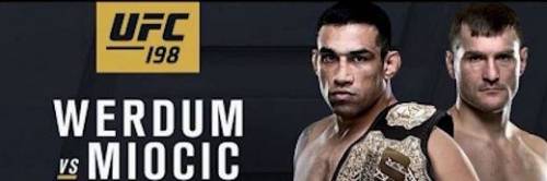 UFC 198 Werdum vs Miocic