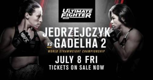 UFC: The Ultimate Fighter 23 Finale: Jedrzejczyk vs Gadelha