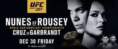 UFC 207 - Nunes vs Rousey
