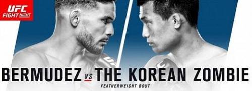 UFC Fight Night 104 Bermudez vs Korean Zombie