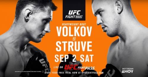 UFC Fight Night 115 - Volkov vs Struve