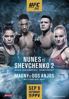 UFC 215: Nunes vs Shevchenko