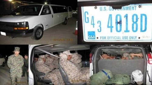 Illegal Immigrants Dressed As Us Marines