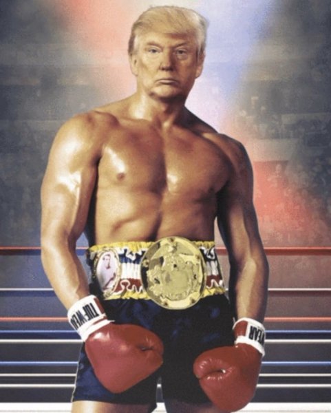 Trump As Rocky Balboa