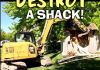 Discuss  Excavator Demolishes Shack