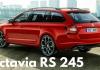 Top  Skoda Octavia RS 245