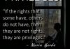 Top  Rights vs Privelages