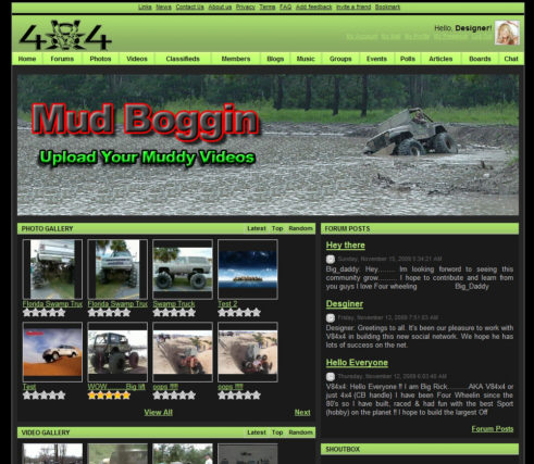 Boonex Custom Themes