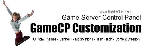 Game Sever Control Panel Custom Themes