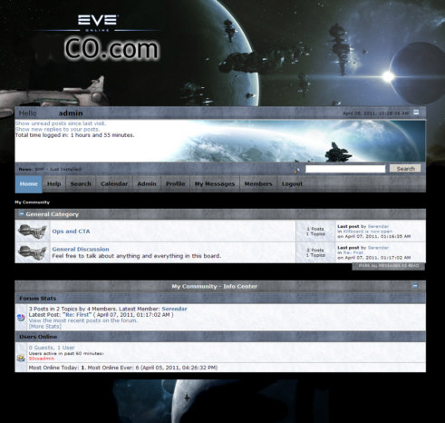 Smf Eve Online Theme