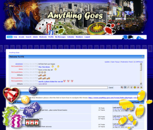 SMF Gambling Custom Theme